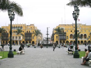 Pérou - Lima La Plaza de Armas